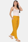 Coucou Woven Pyjama - Golden Yellow — thumbnail 4